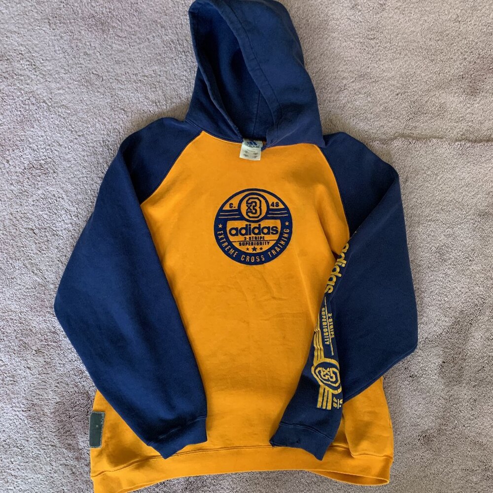 Vintage‎ 90s Adidas Distressed Hoodie